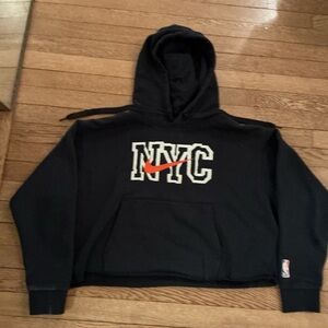 Nike Black Hoodie with NBA Logo